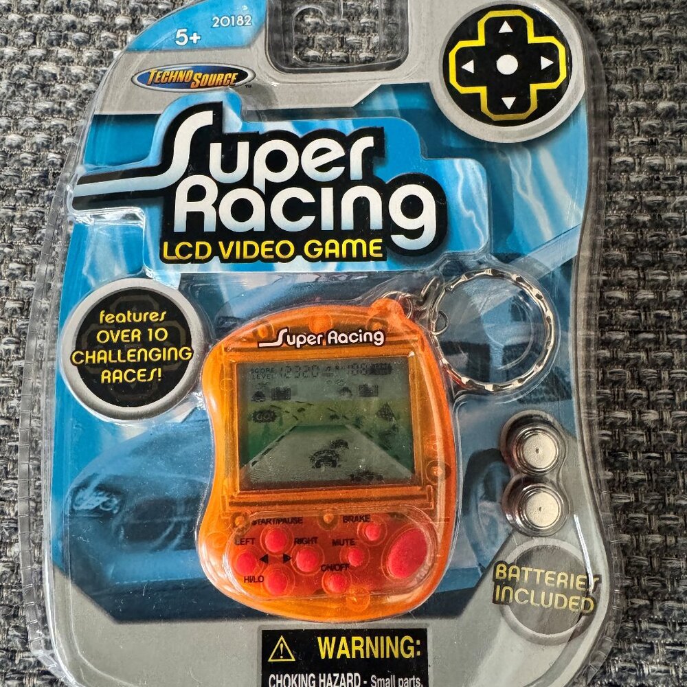 Vintage Super Racing LCD Video Game - New!